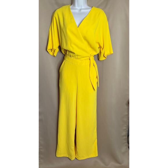 Trina Turk Yellow Kai Jumpsuit 0 - Picture 7 of 13